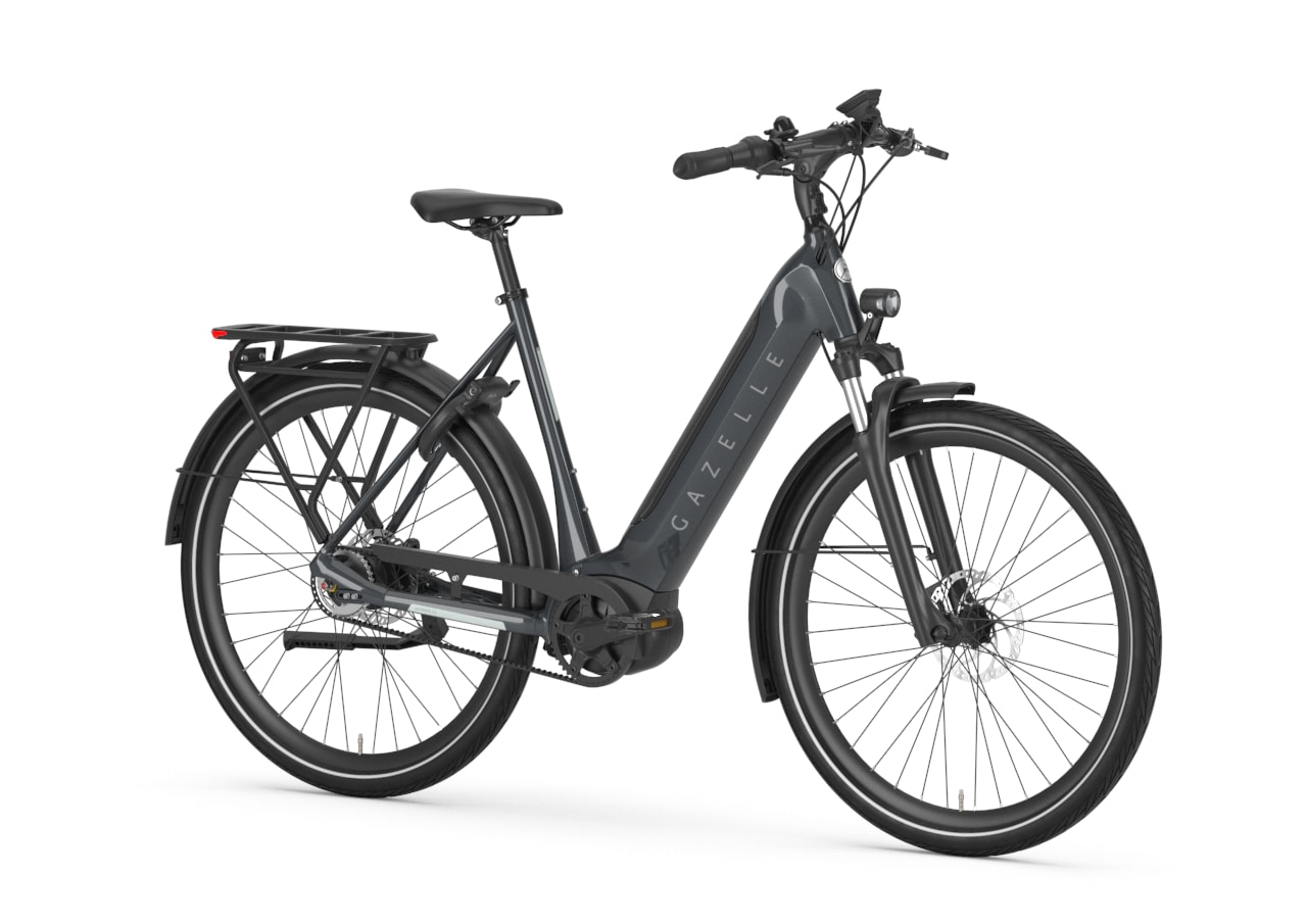 Gazelle Ultimate C5 L anthracite grey detail view 0