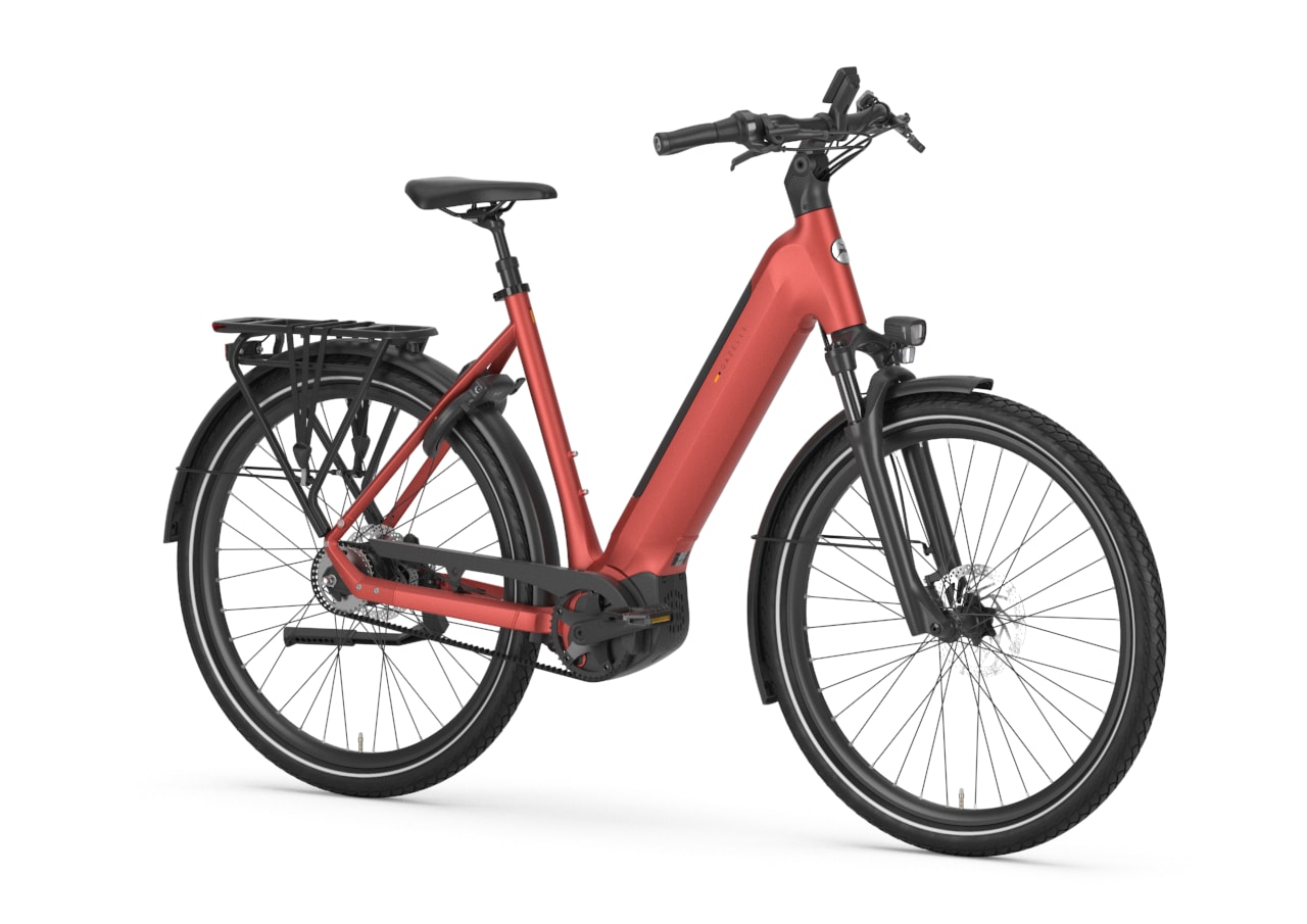 Gazelle Ultimate C5+ L metallic orange detail view 0