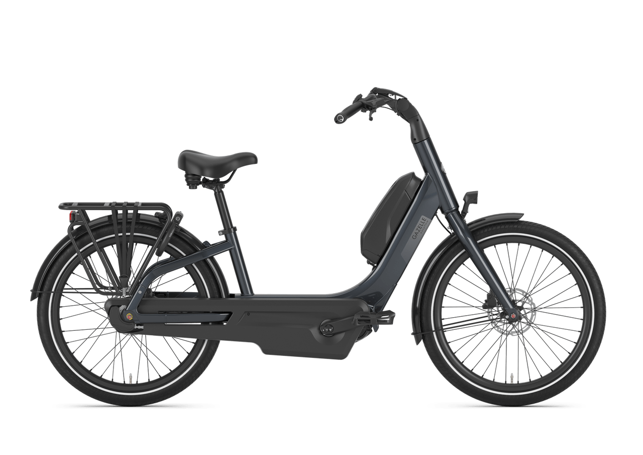 Gazelle Easyflow C8 E-bike low-step anthracite grey