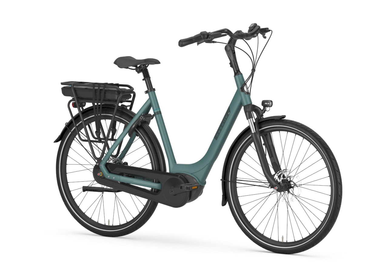 Gazelle Paris C7+ L thyme green detail view 0