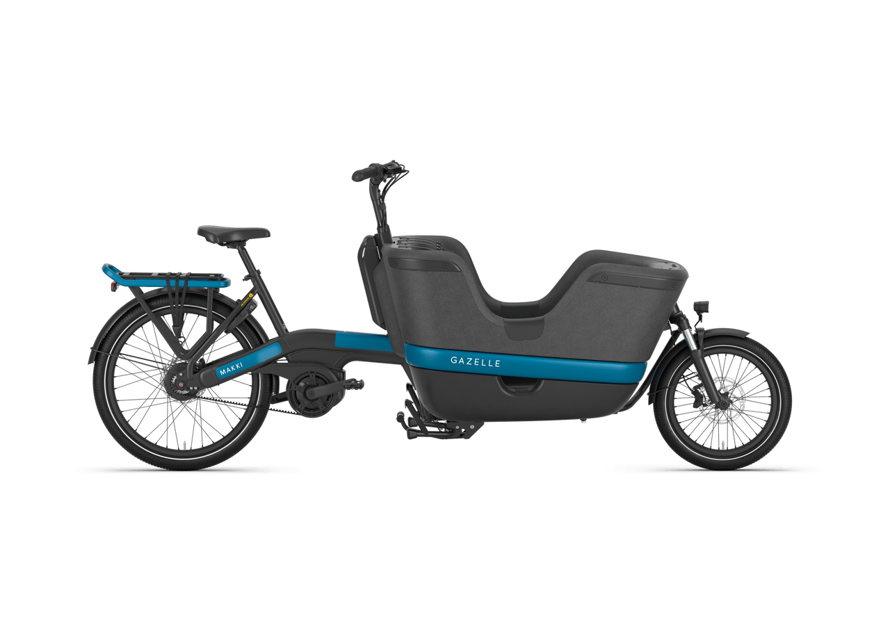 Gazelle Makki Load Veilige Bakfiets met GPS Diefstalbeveiliging