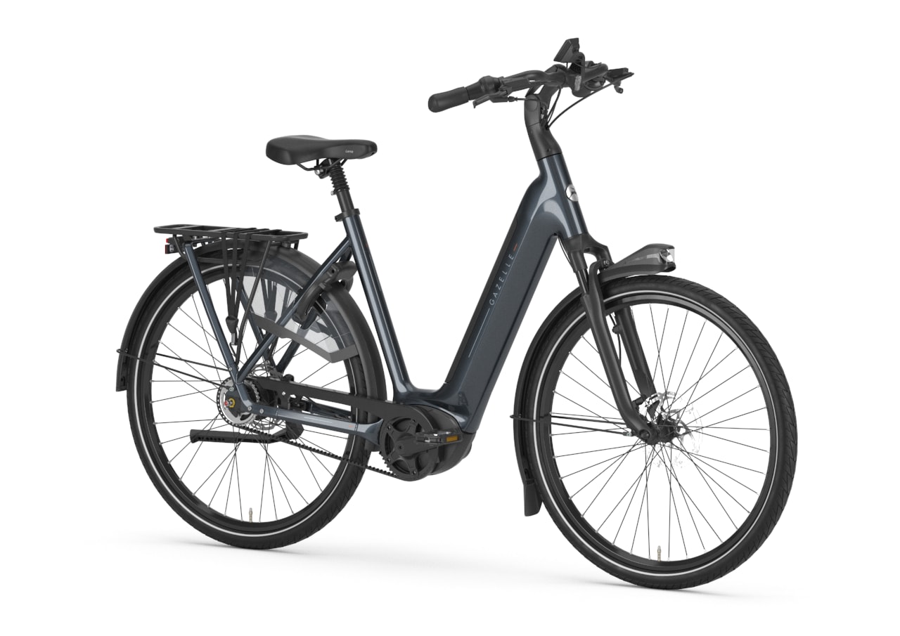 Gazelle Grenoble C5 L anthracite grey detail view 0