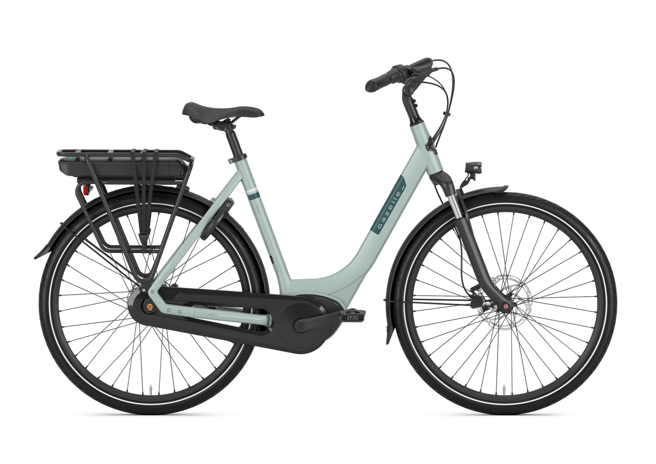 Gazelle Paris C7 HMB E-bike lav light olive