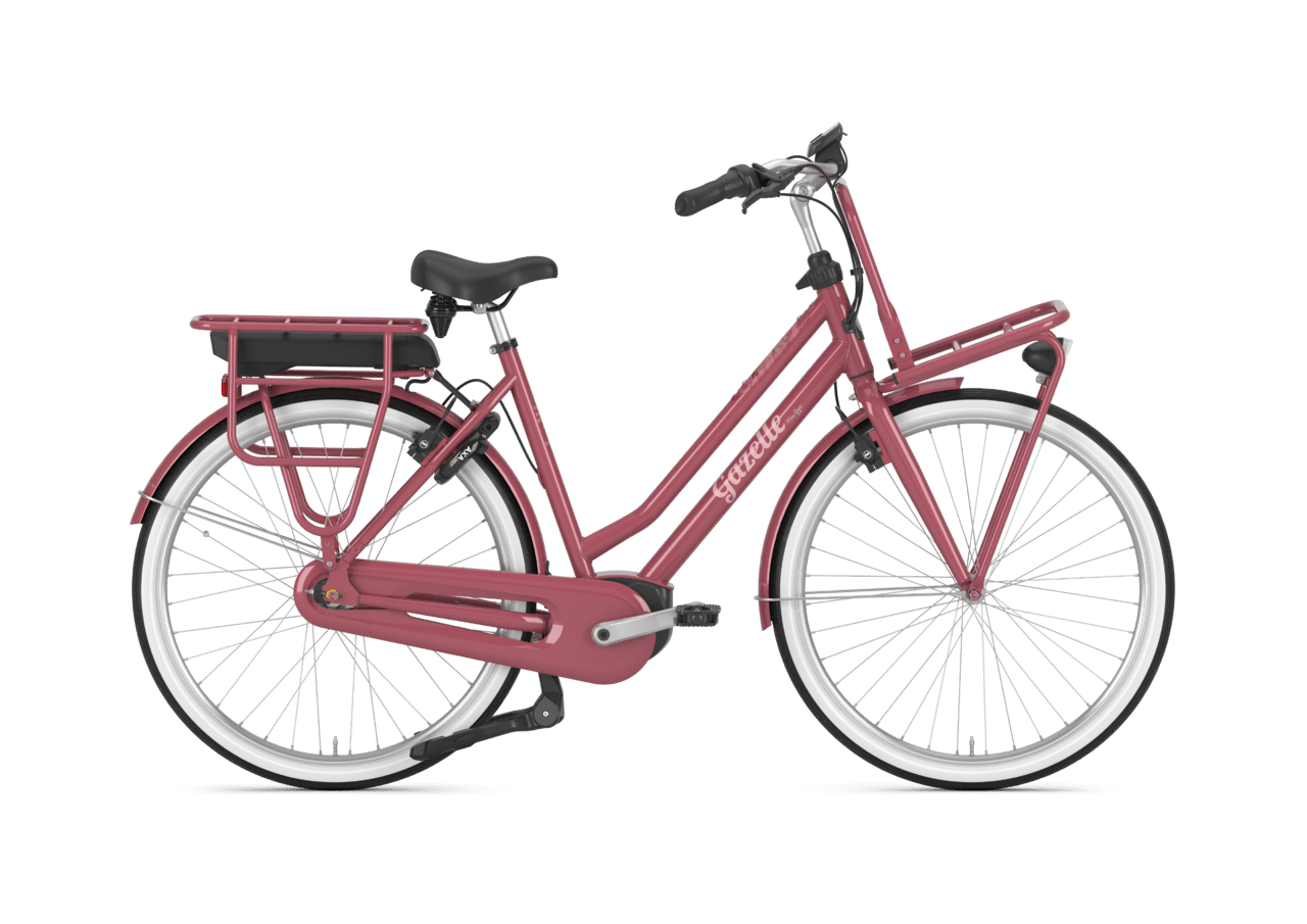 Gazelle Miss Grace C7+ HMB E-bike low-step coral red