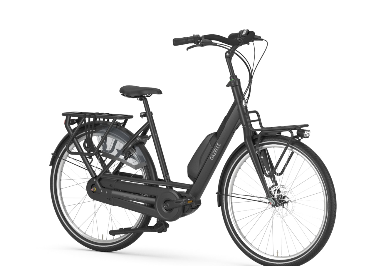 Gazelle Bloom C310 L black detail view 0