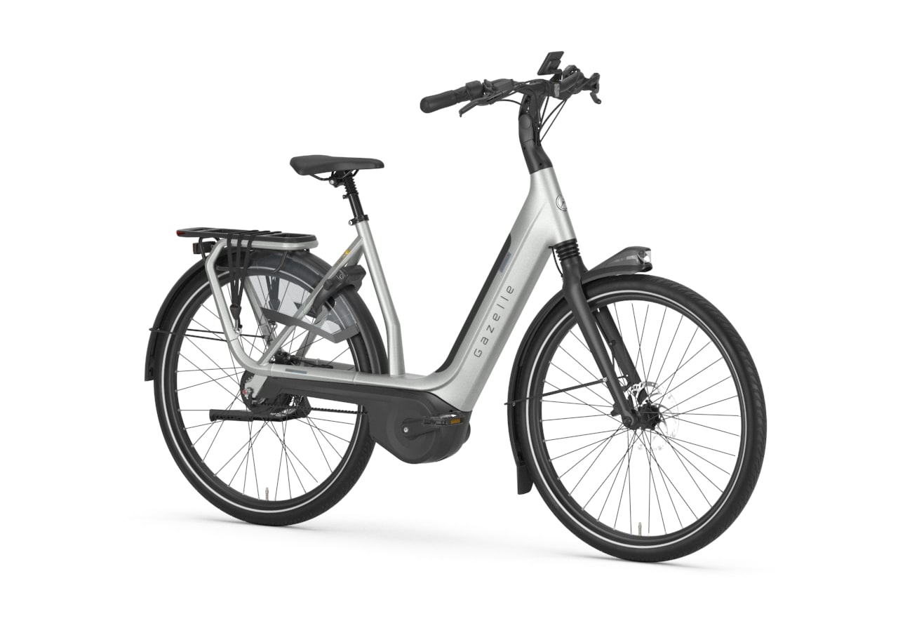 Gazelle Avignon C380 L pebble grey detail view 0