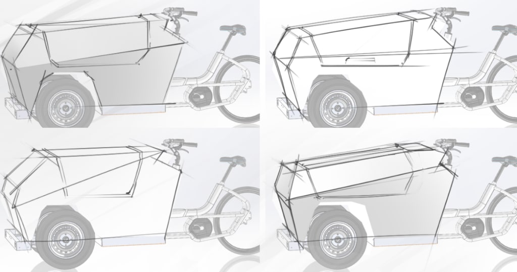 Creating a new cargo bike box