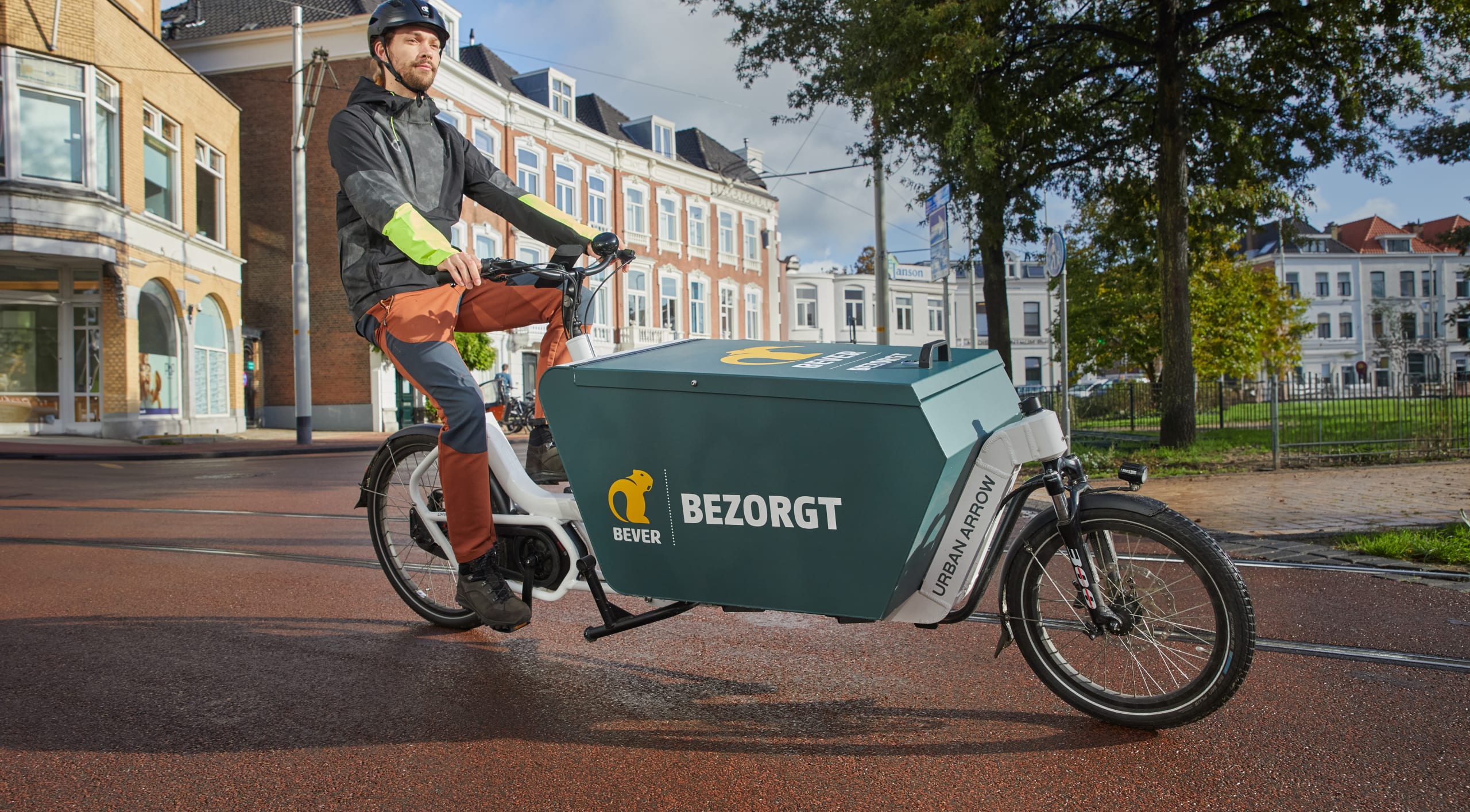 Bever liefert ein elektrisches Lastenrad