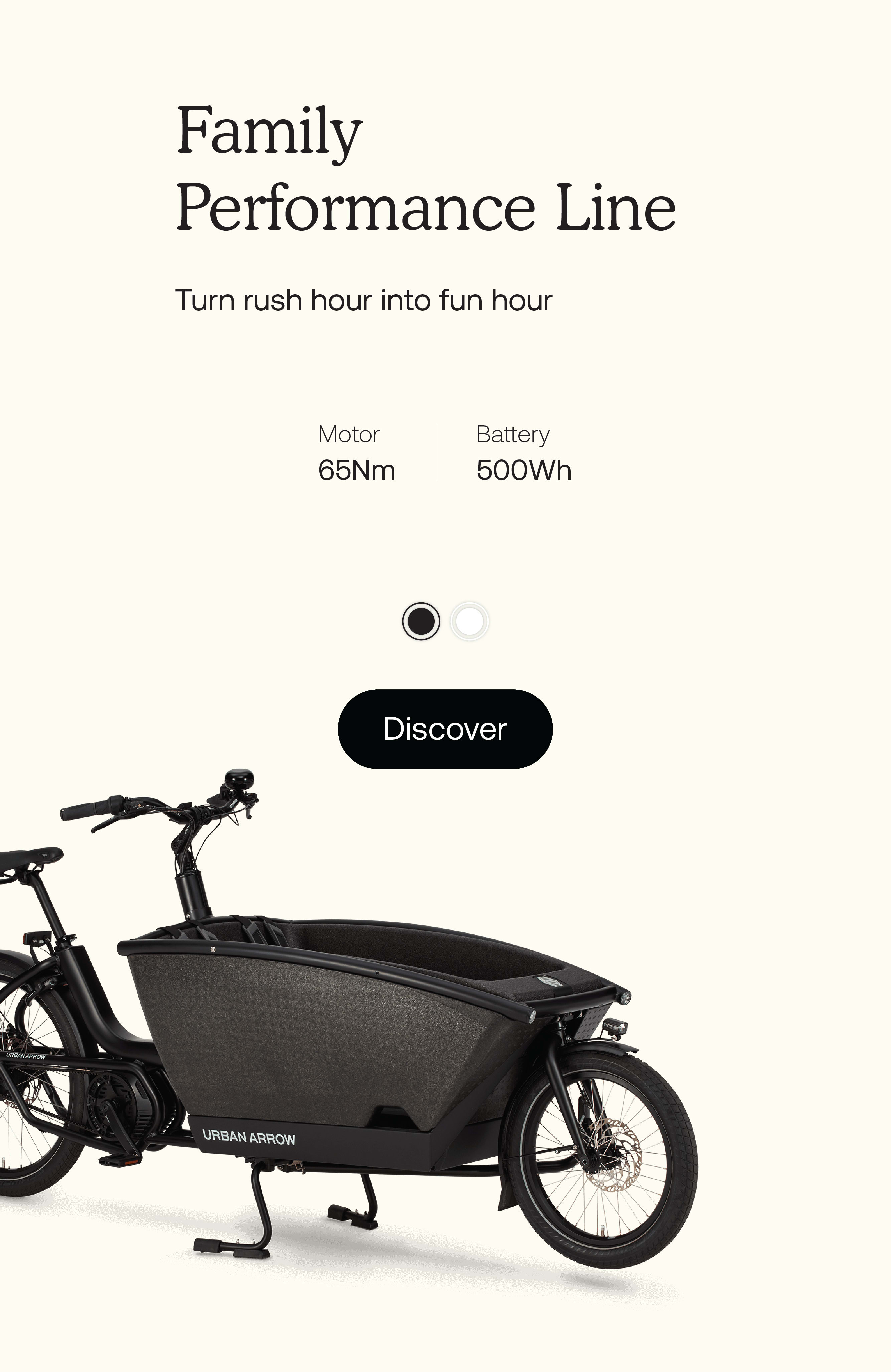 Family - Urban Arrow North America. The ultimate cargo bike