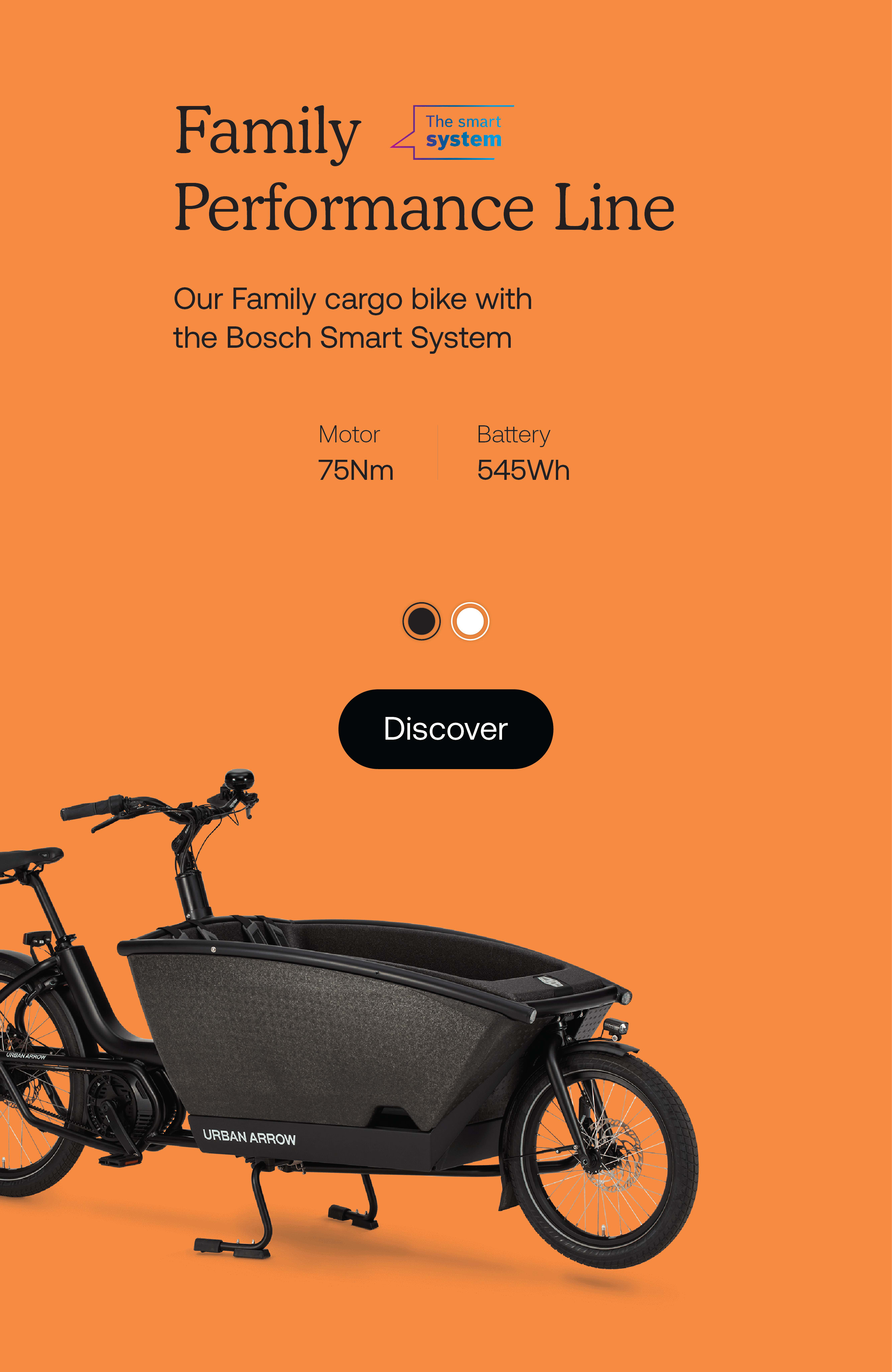 Family - Urban Arrow North America. The ultimate cargo bike