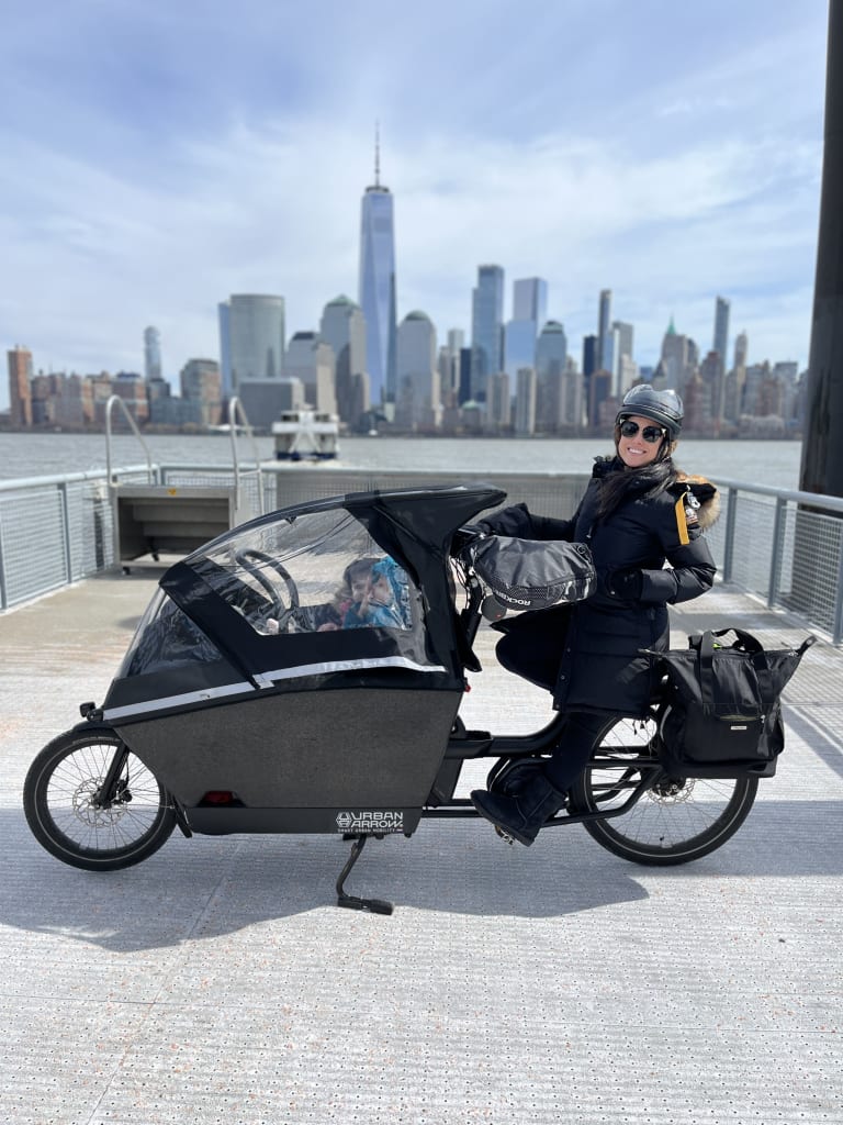 Embracing the Urban Arrow Family Cargo Bike in NYC