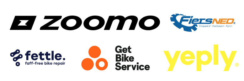 Urban Arrow service partners logos