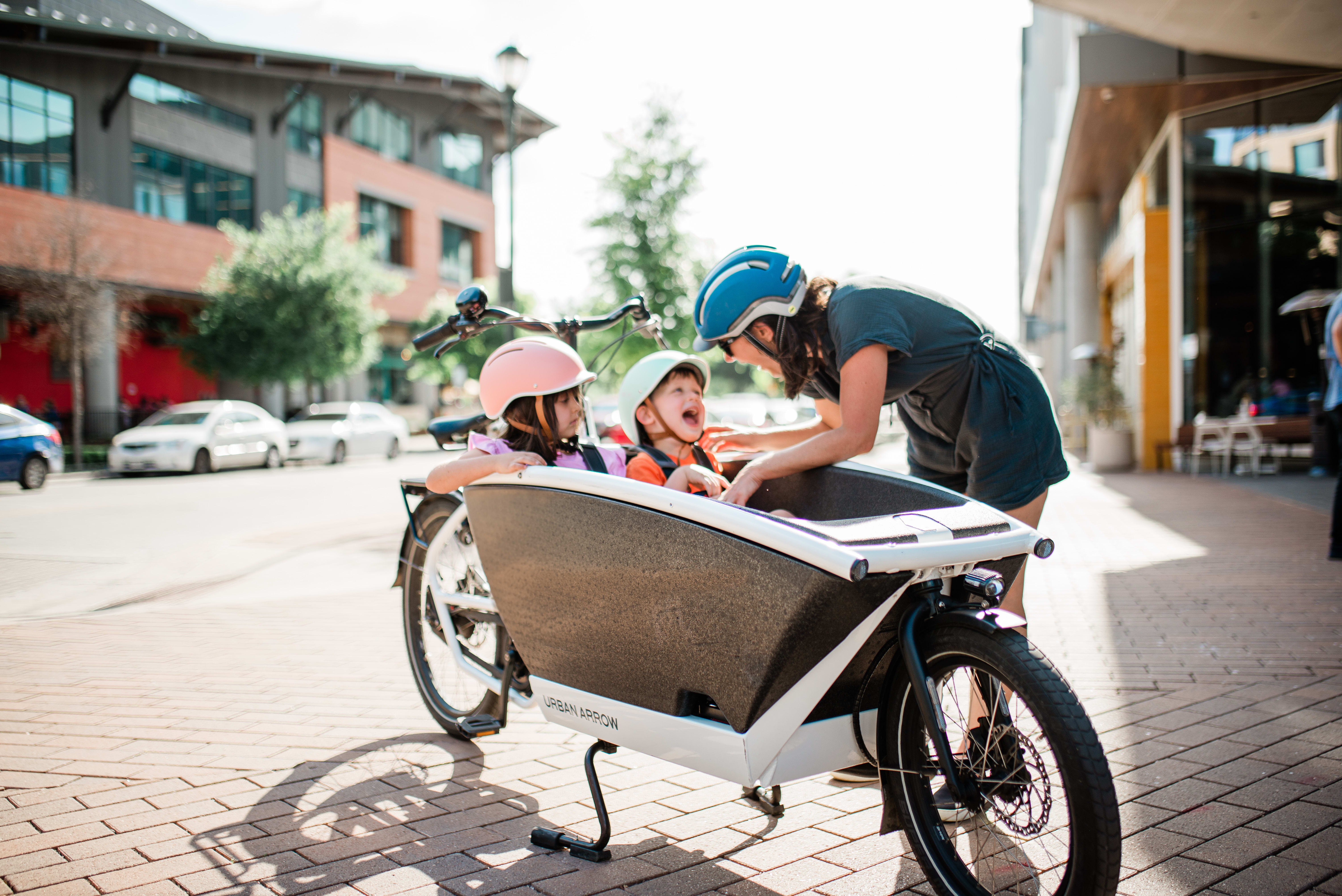 Family - Urban Arrow North America. The ultimate cargo bike